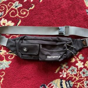 Waterfly Black Waist Bag